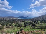 Plaka bei Elounda Kreta, Plaka: Baugrundstück mit Panoramablick auf Spinalonga und die Elounda-Bucht zu verkaufen Grundstück kaufen